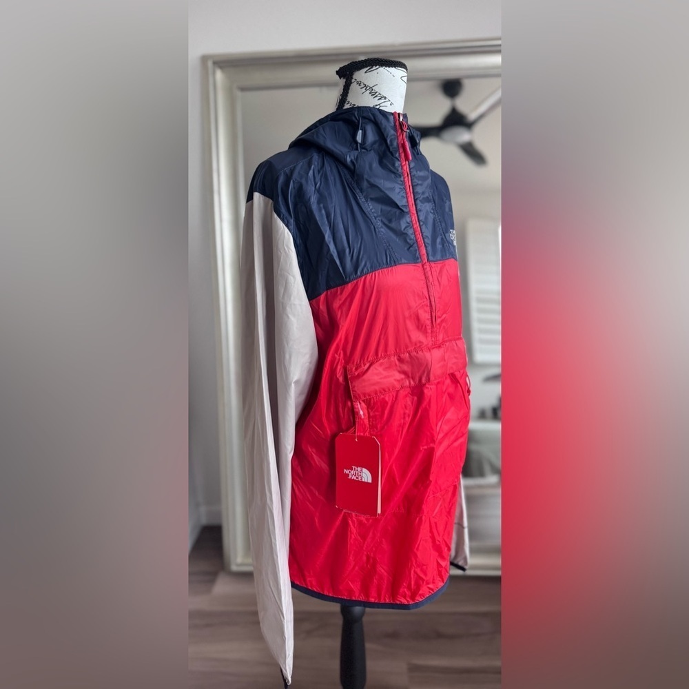 The North Face Fanorak Windwall Packable Windbreaker Jacket Color block Men’s S - Picture 9 of 16